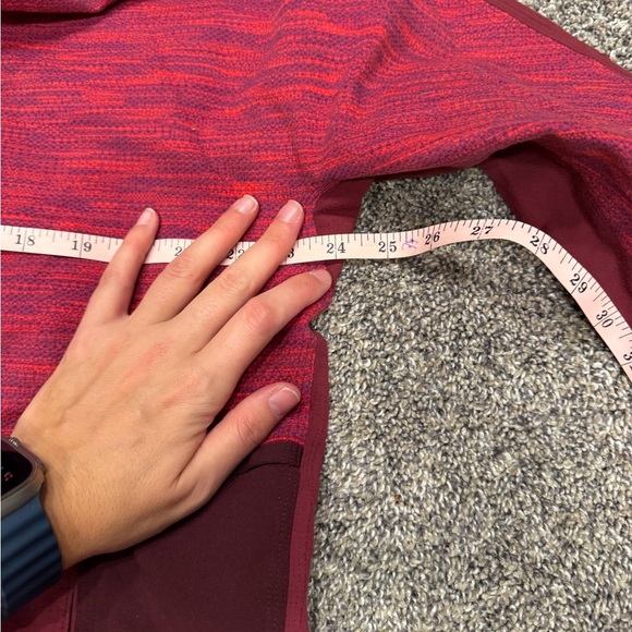 Lululemon women’s cocoon jacket burgundy berry XL - Picture 4 of 4